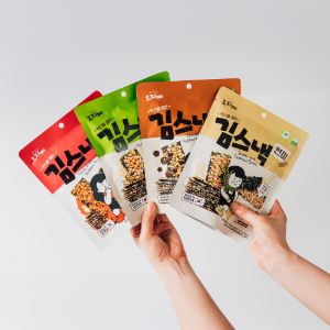 부산을 품은 김스낵 4종